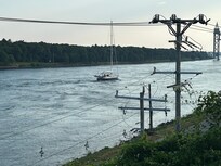 View from “Three Mile Overlook”, not far in Buzzards Bay.