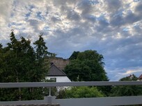 Blick vom Balkon