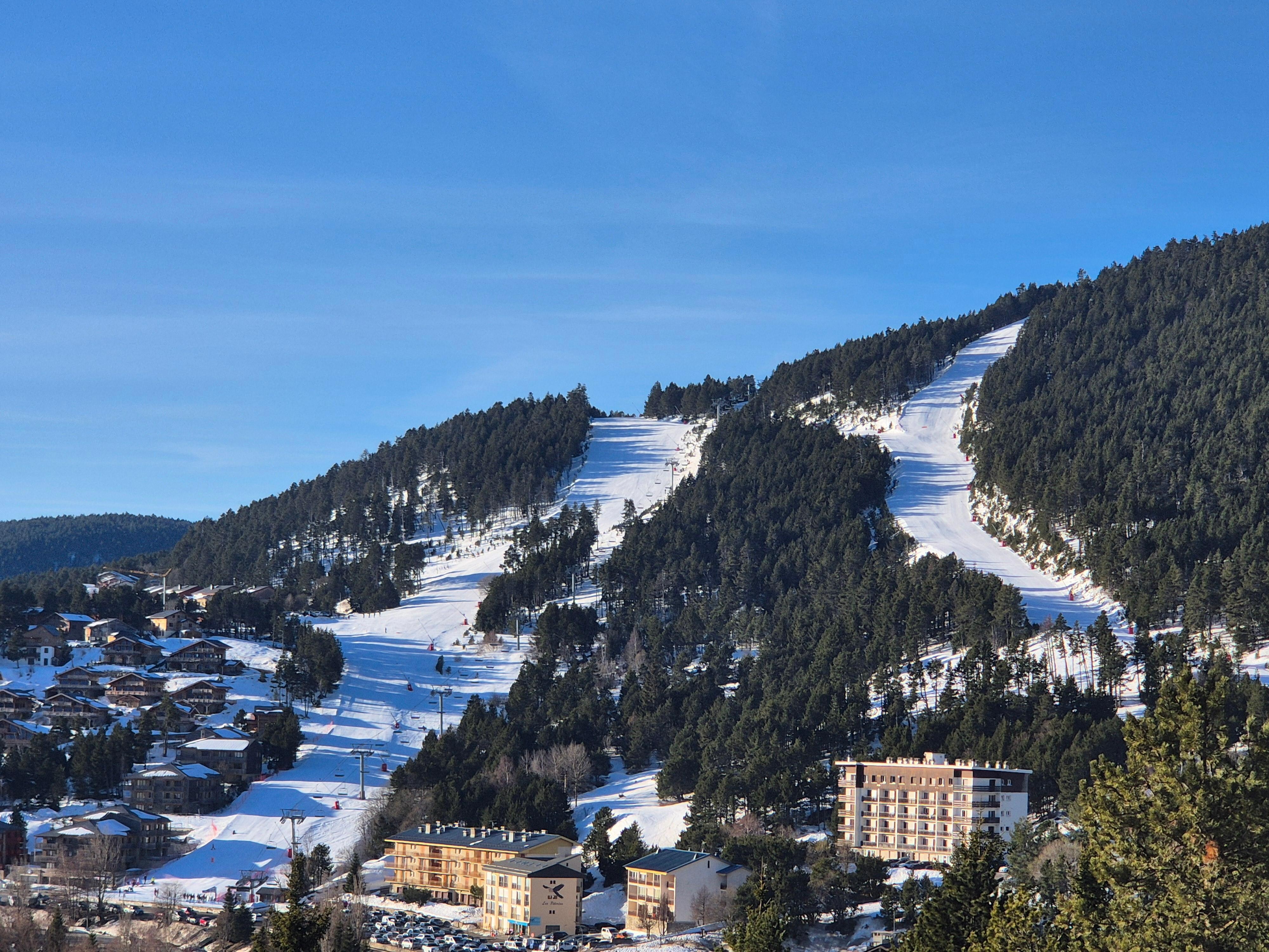 Vue de l appartement côté pistes 