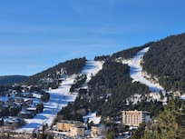 Vue de l appartement côté pistes