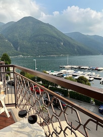 View from our balcony