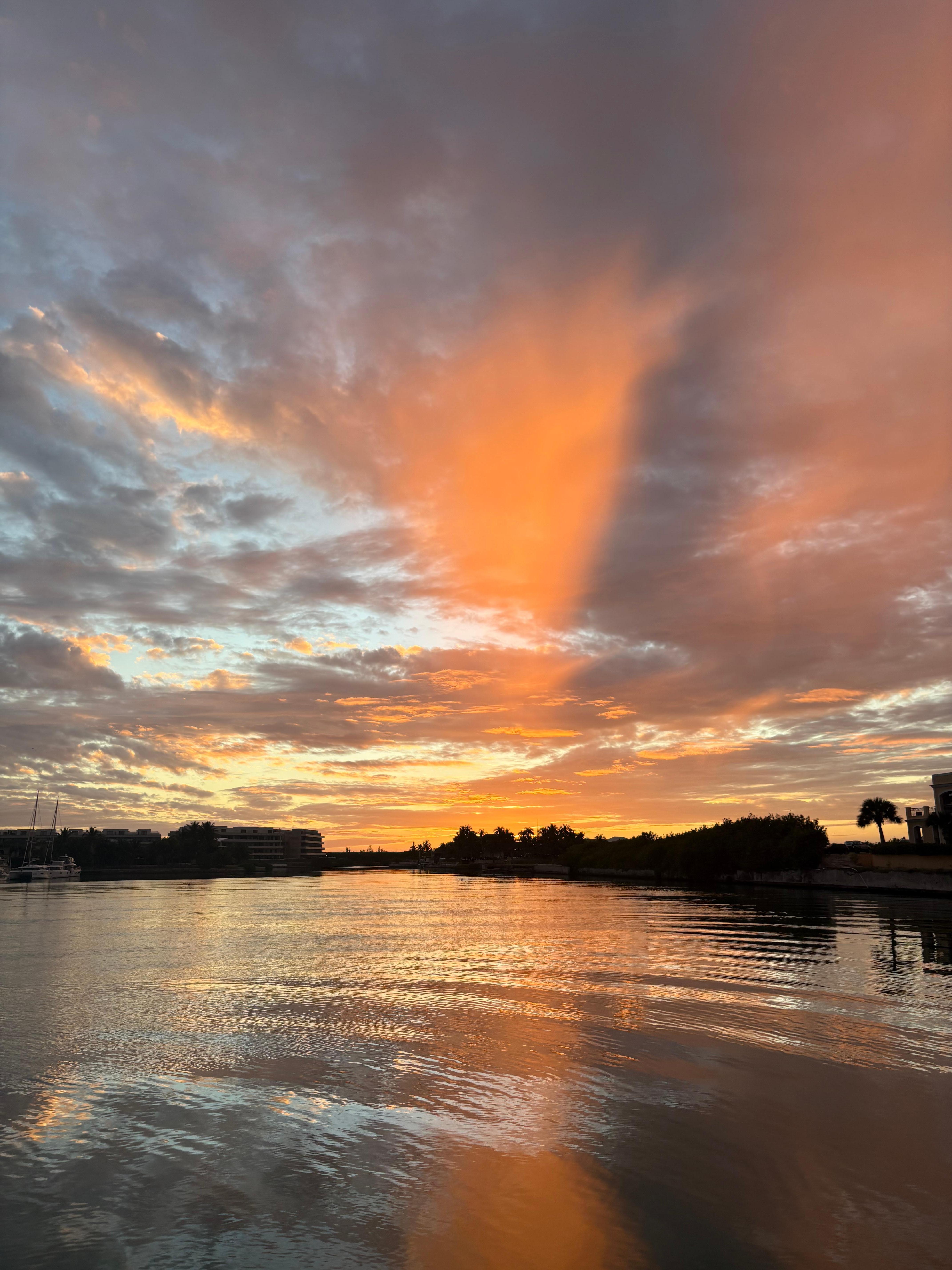 Sunset on the Marina 