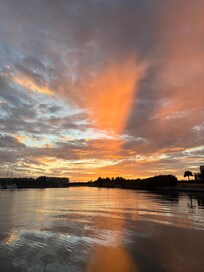 Sunset on the Marina