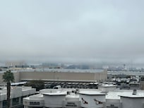 Low cloud strip view