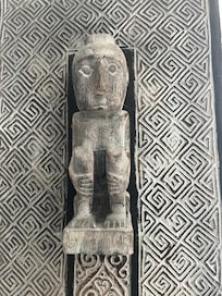 Wall hanging in room