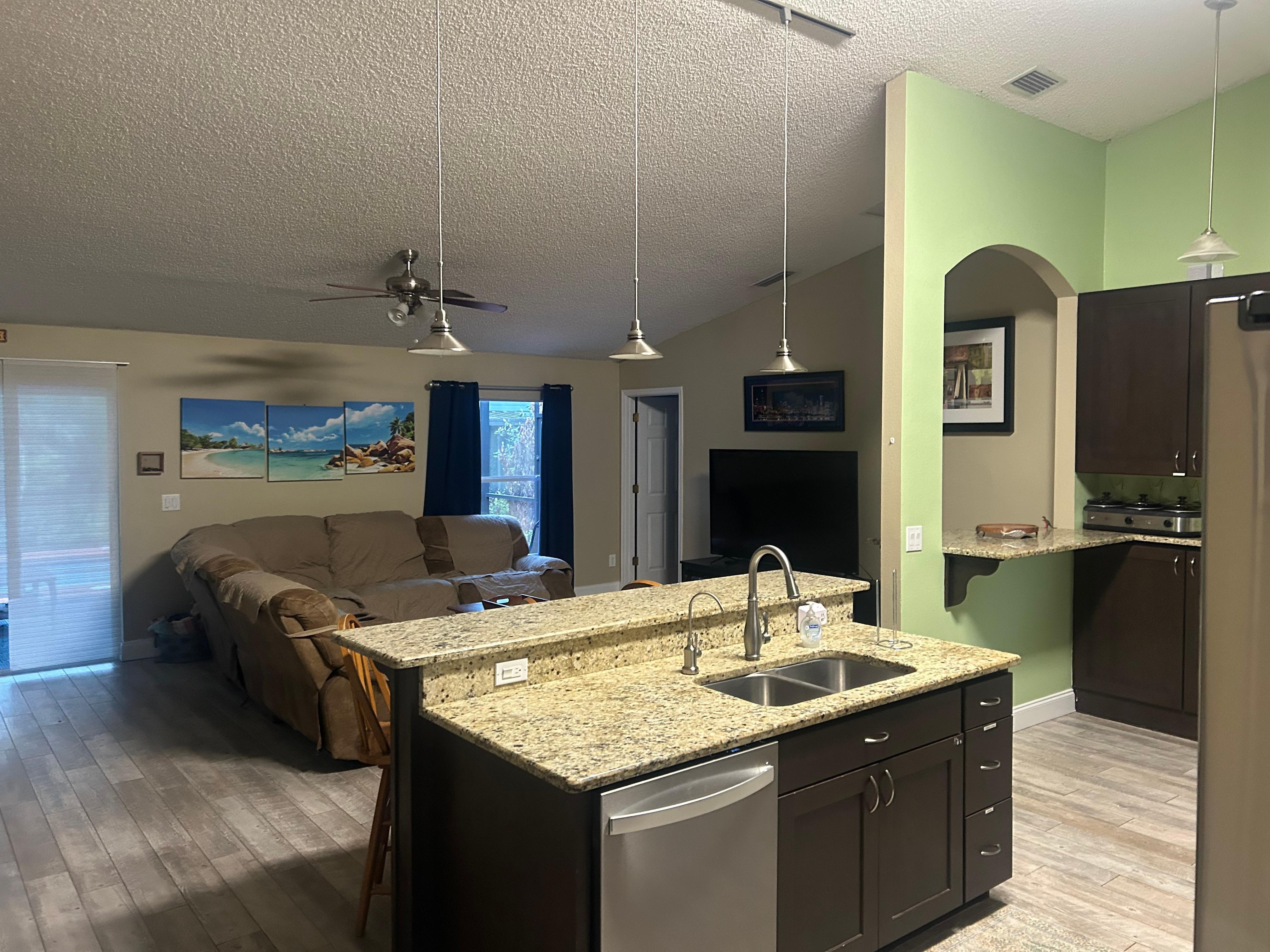 Kitchen/living room area