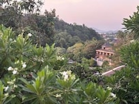 The view from our suite with one bedroom