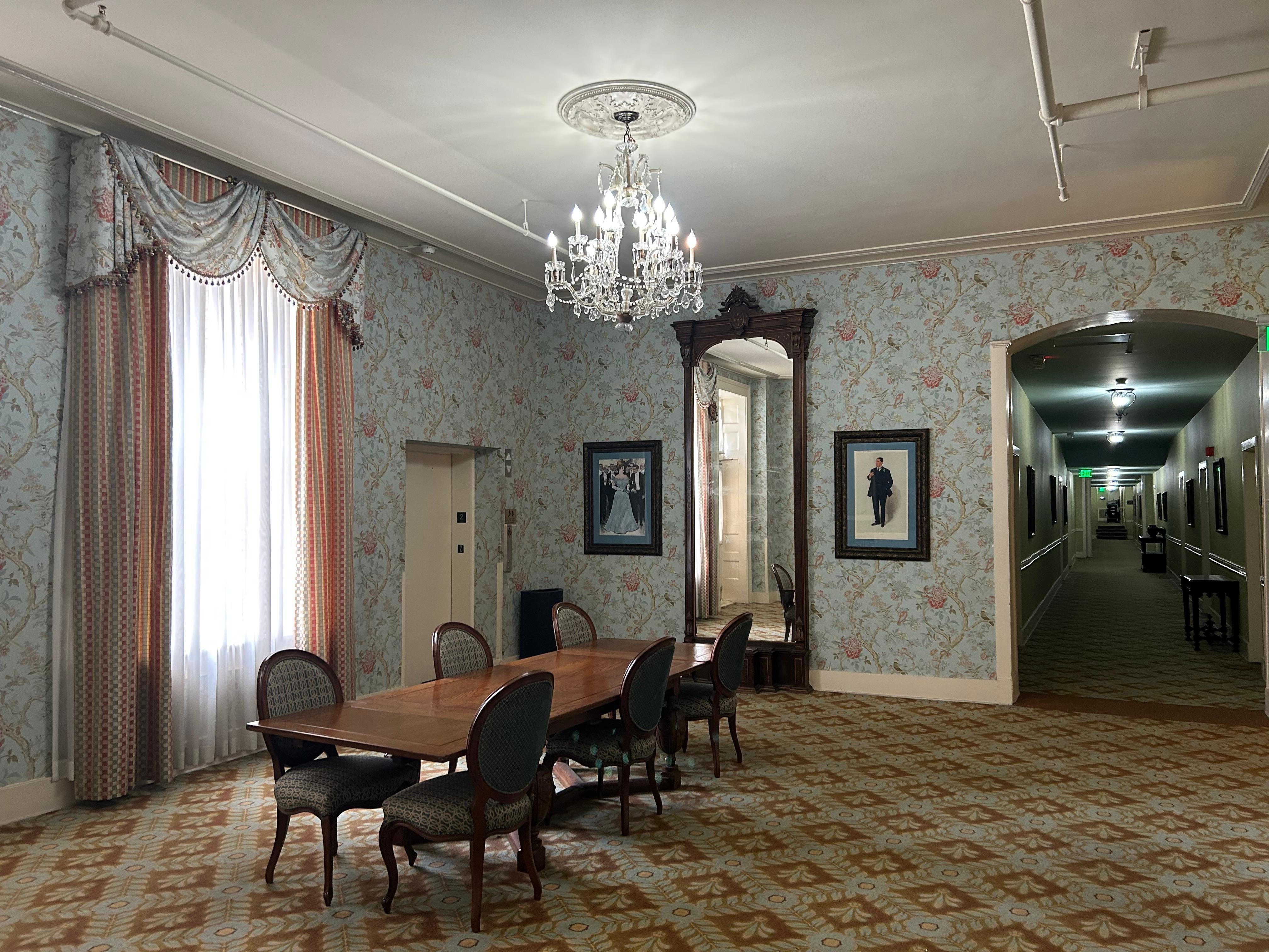 Second floor of original section 