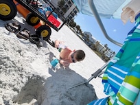 Plenty of beach toys!