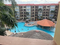 View from our balcony