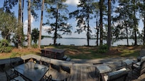 Panoramic view from the deck