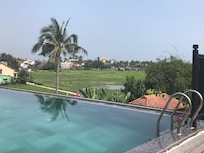 View from the rooftop Infinity Pool