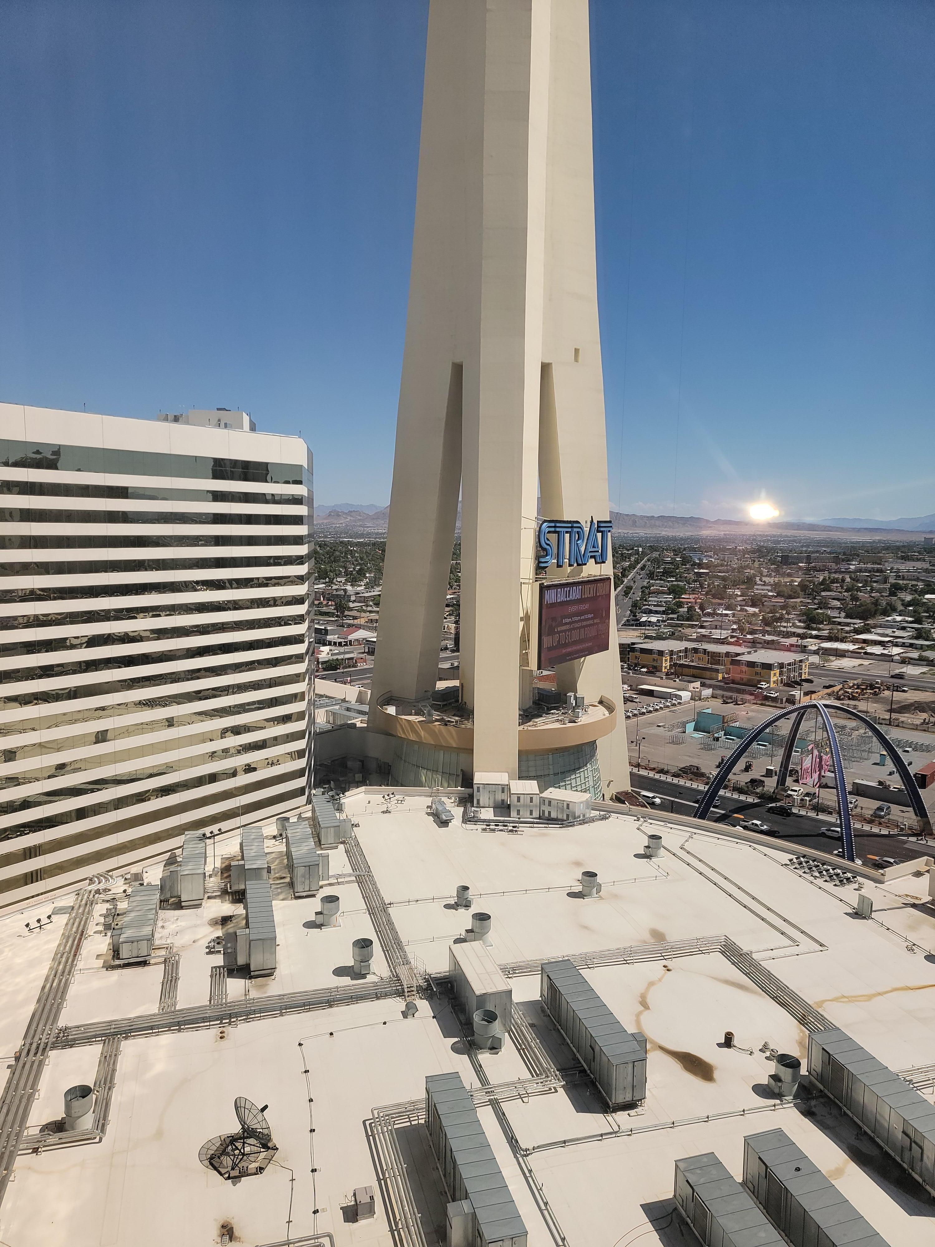 View from our room on 22nd floor