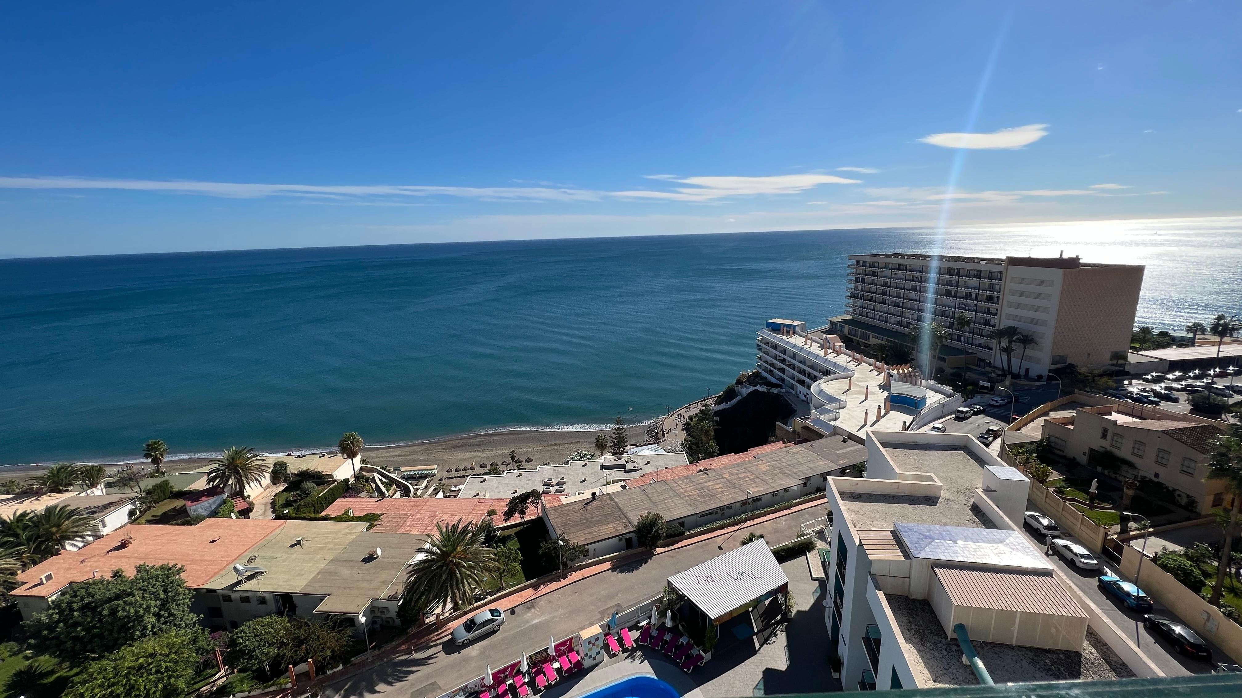 View from hotel roof terrace 