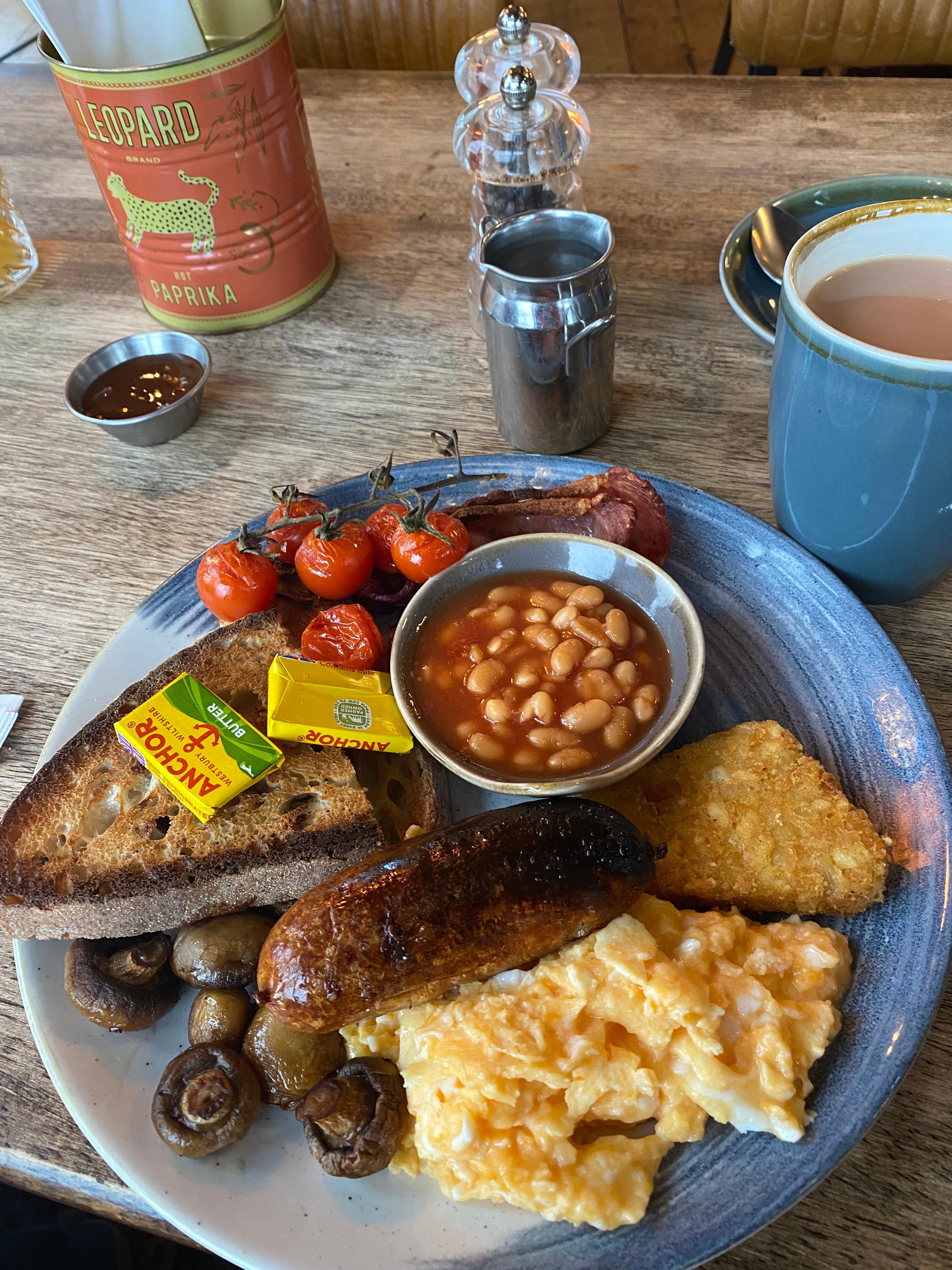 English Breakfast included