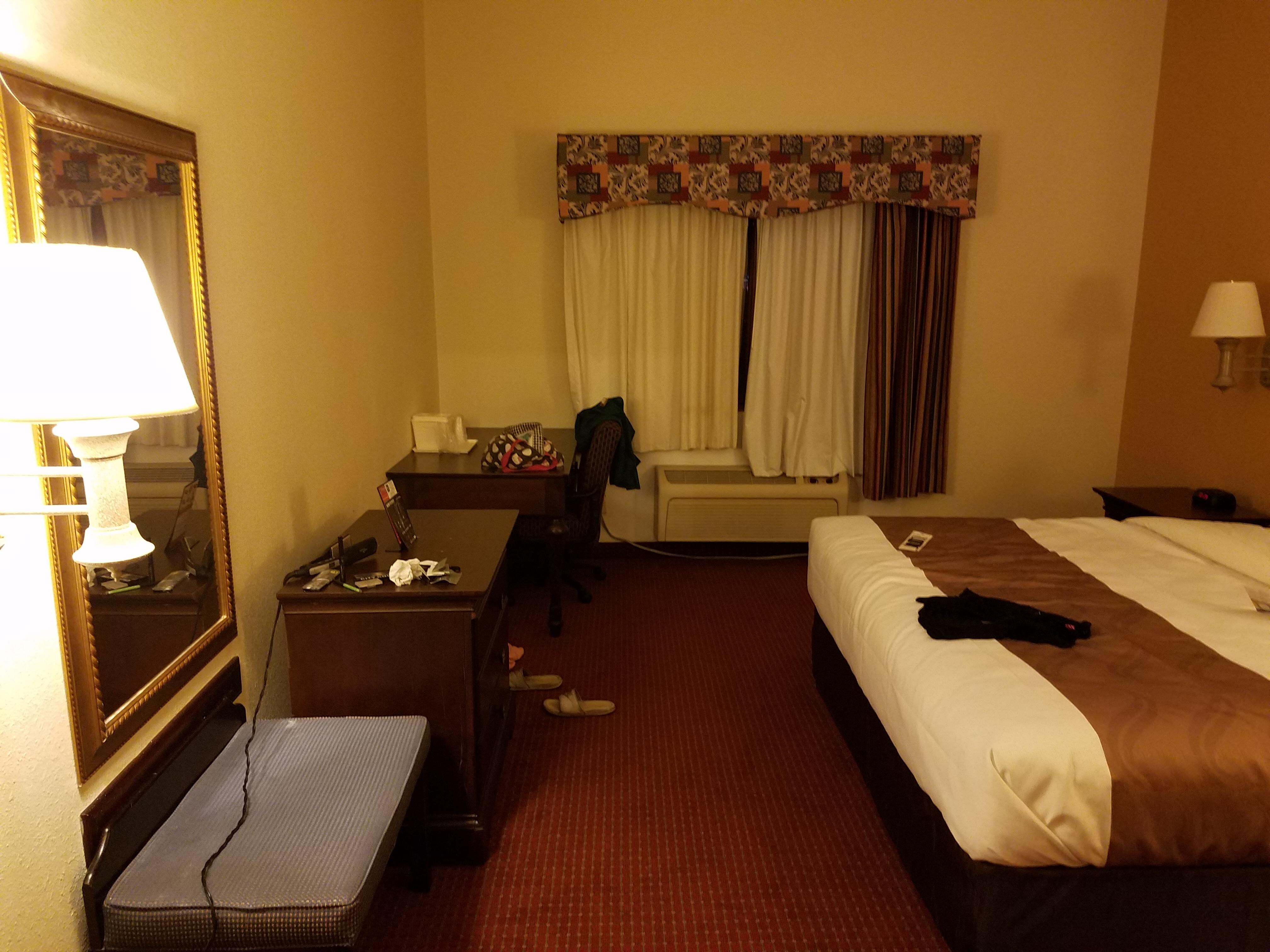 How i found the room initially.