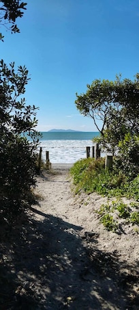 Beach access close by