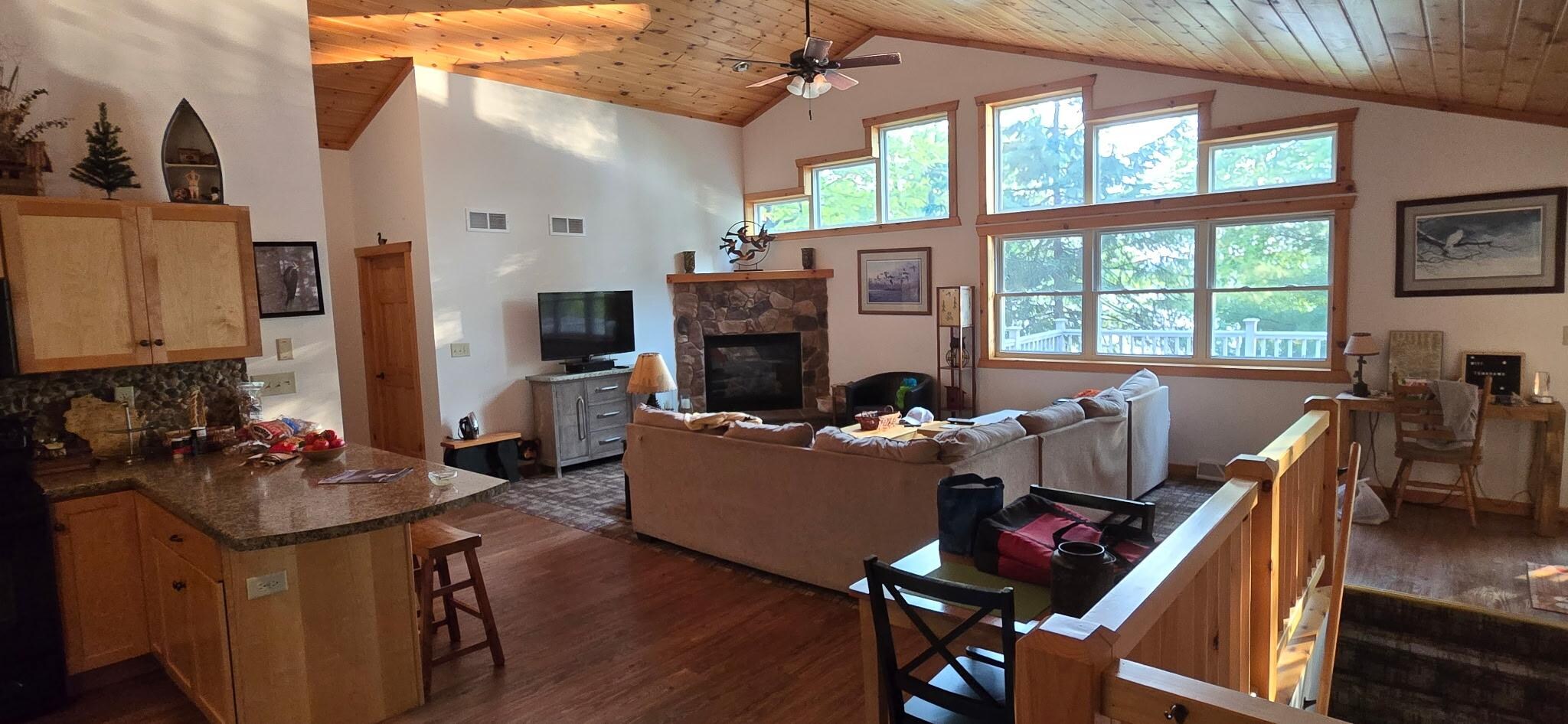 The living room