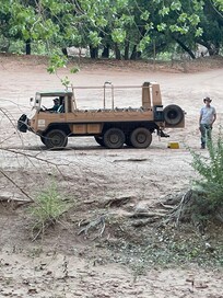 A go-anywhere vehicle with local guide