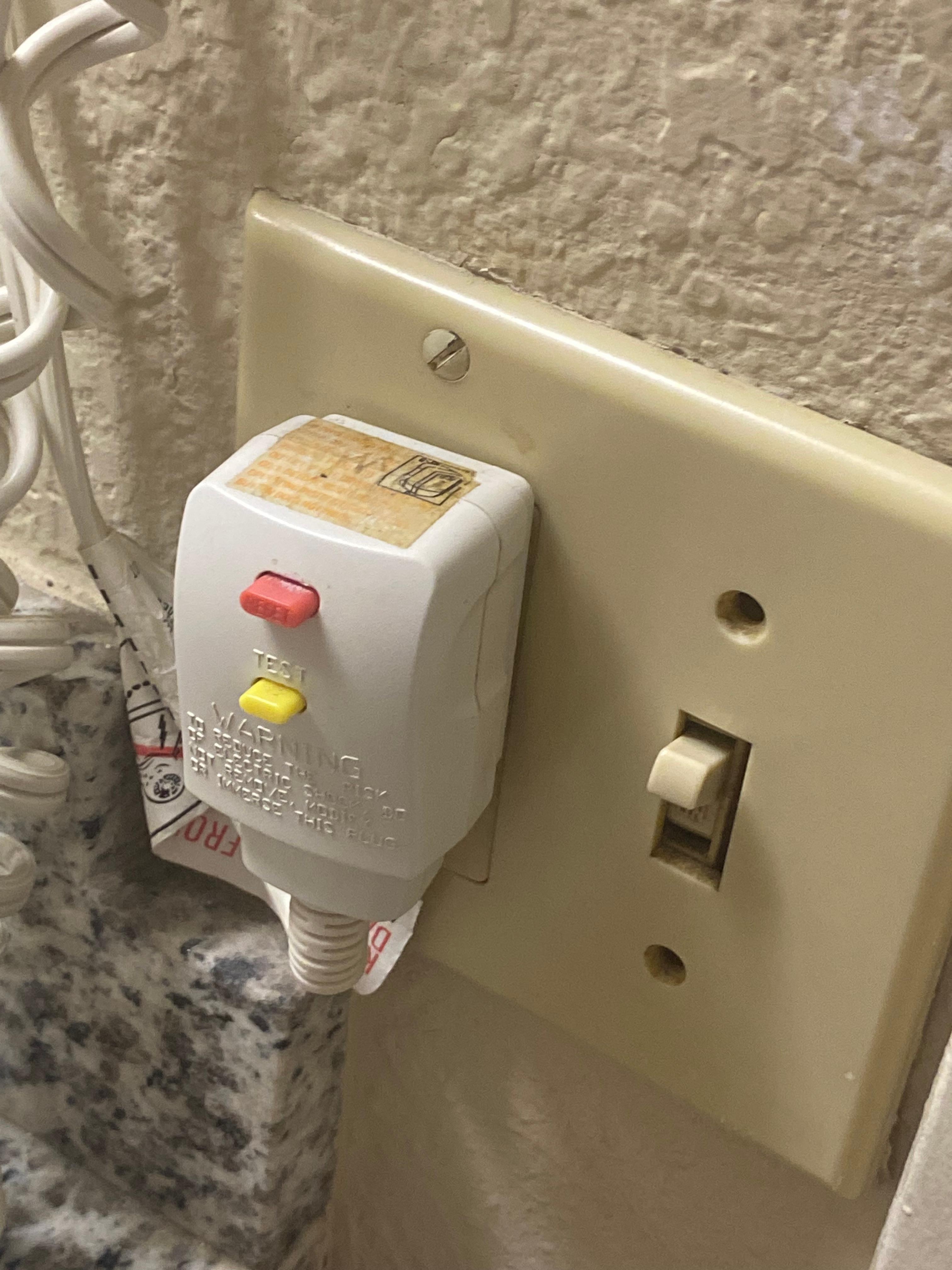 Hair drier was from the 80's 