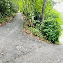 The third curb that needs a wide turn which is simple but a sharp turn is not a good idea