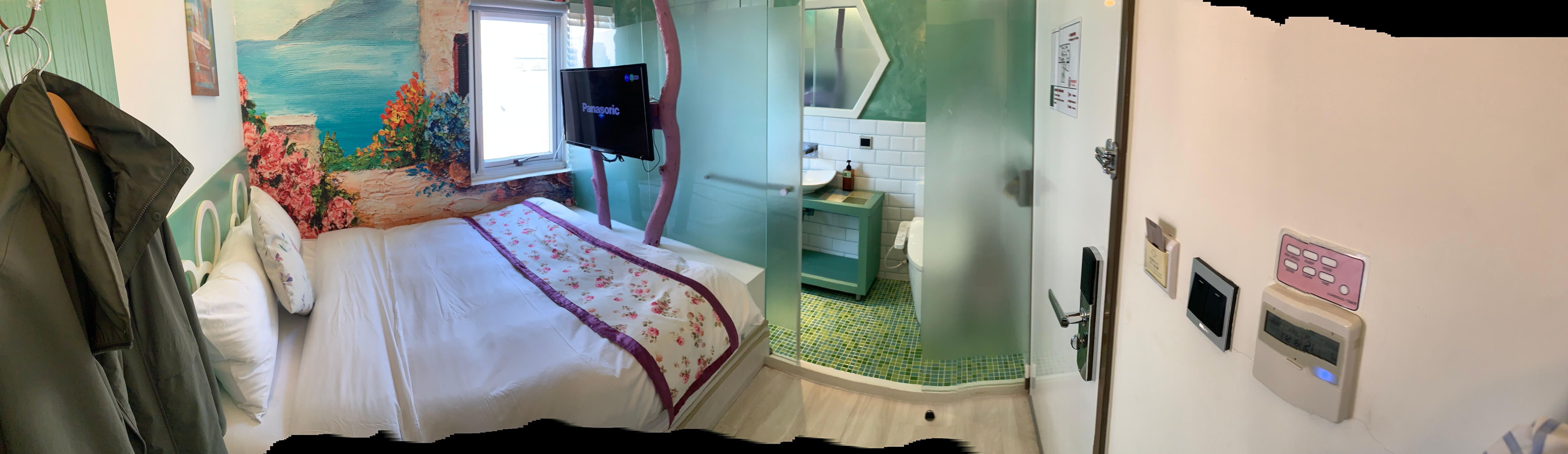 309号室をパノラマで撮影