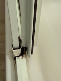 Schimmel an der Duschtür