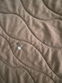 Burnt holes