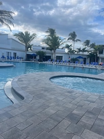 One of several pools.