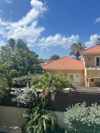 View from back porch