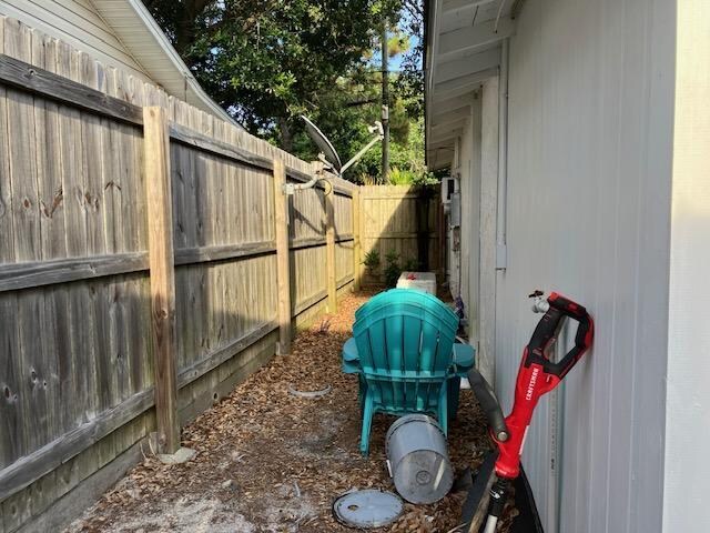 back side of rental