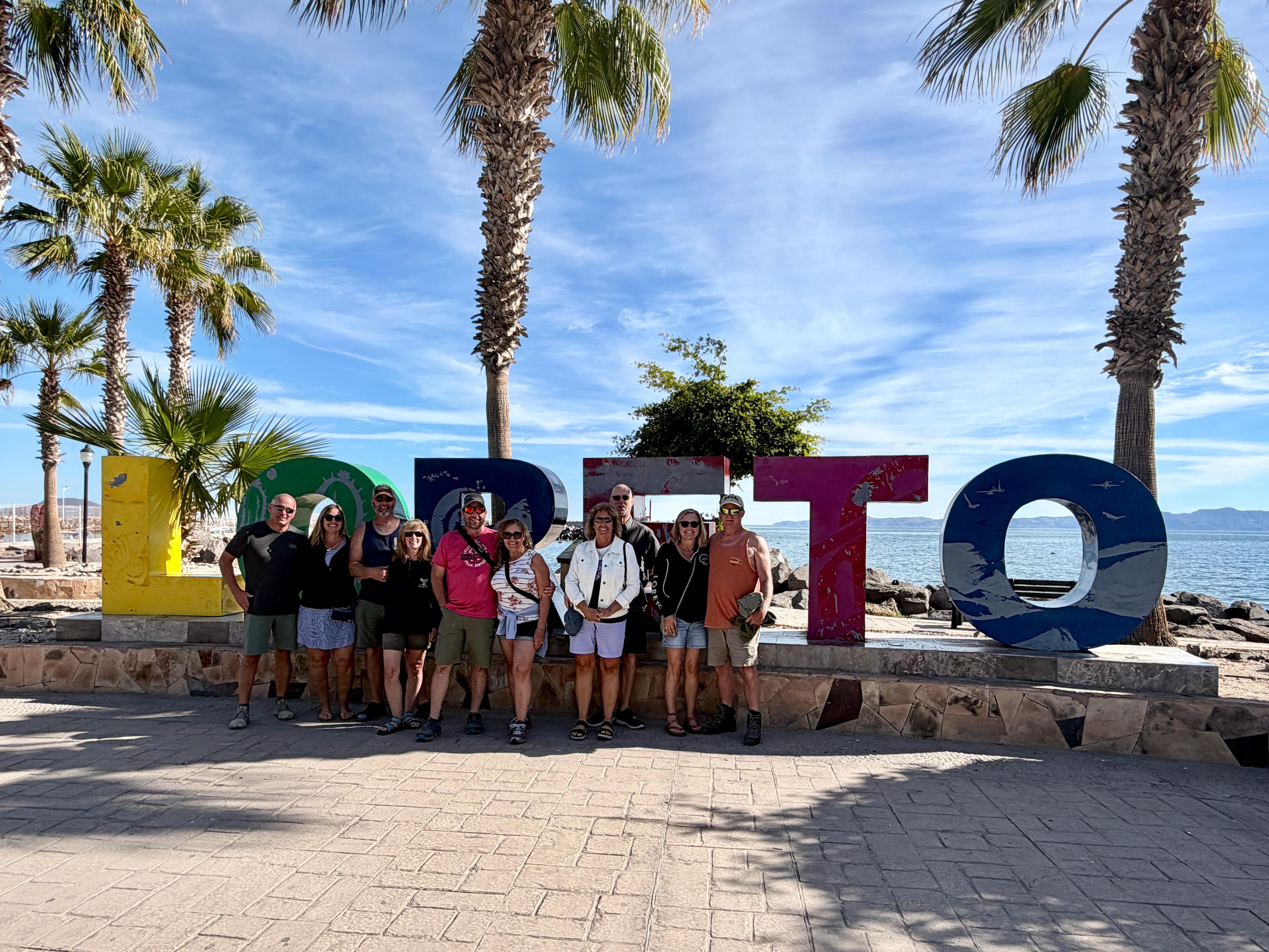 Loreto sign at Marina