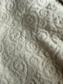 Coziest blanket on the coziest and softest king sized bed I’ve ever slept in.