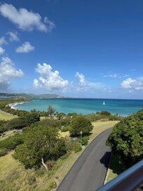 Great view, very private balcony but… there was a generator or water filtration system motor running 24/7. Couldn’t hear it in the room but always on the balcony