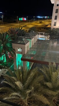 Front of hotel from my balcony