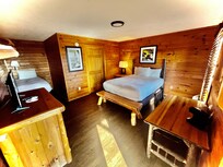 It looked and felt just like a log cabin