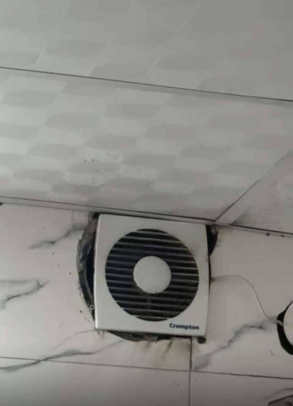 There is a mould in the bathroom