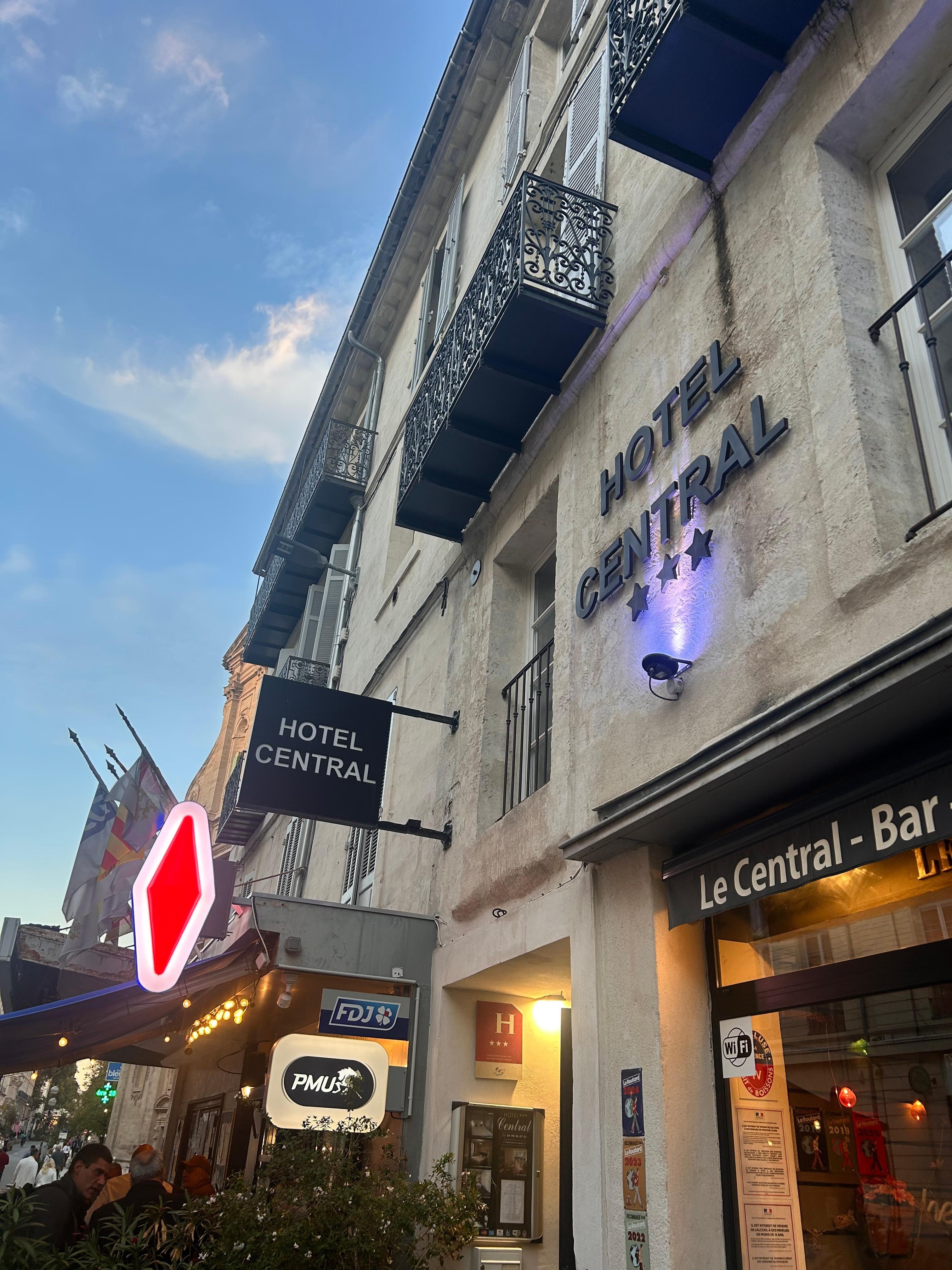 Hotel facade day time 