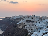 The view from the front of the house.