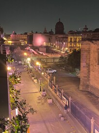 Las vistas desde el balcón de la habitación