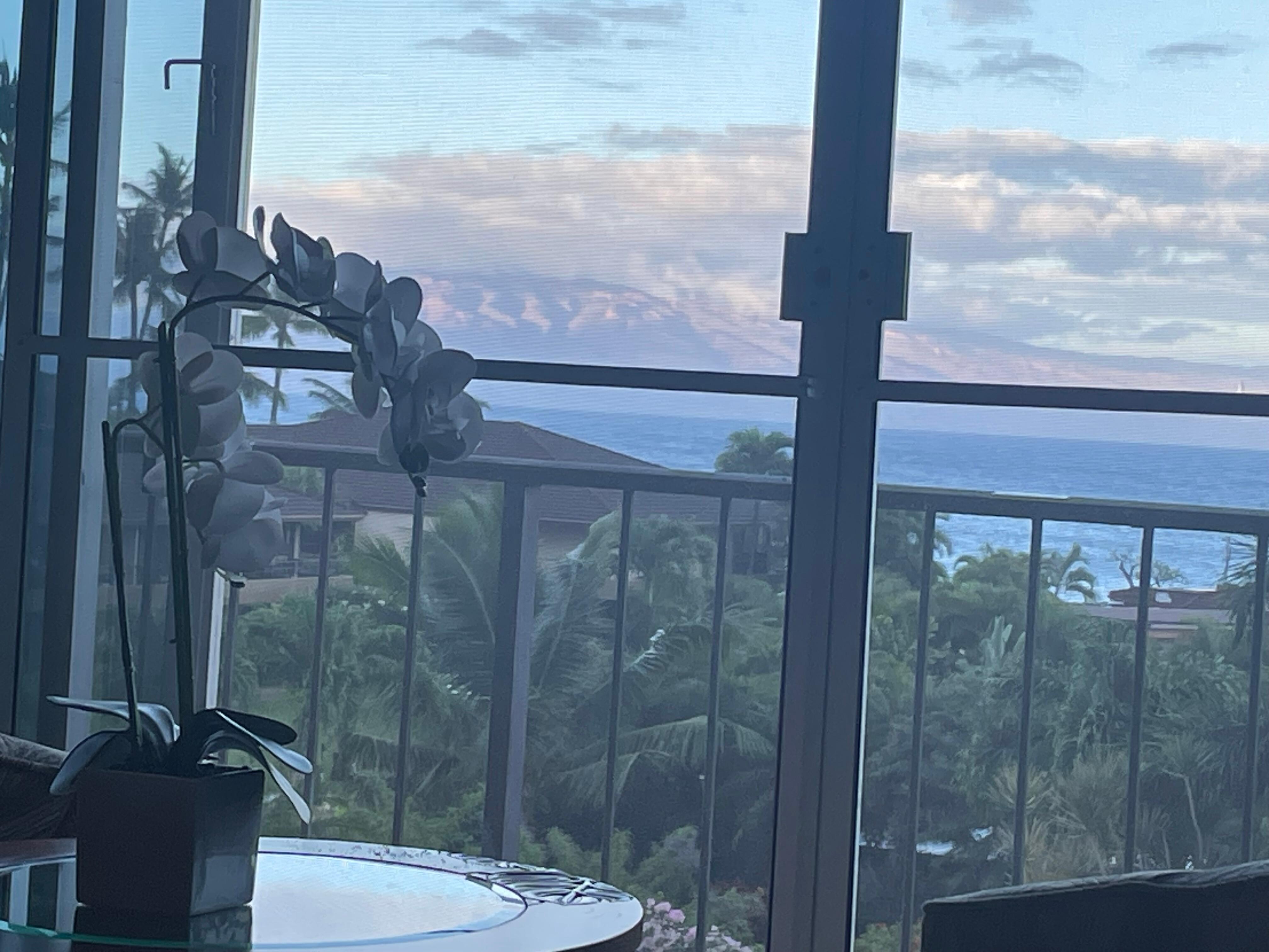 View from our Lanai.