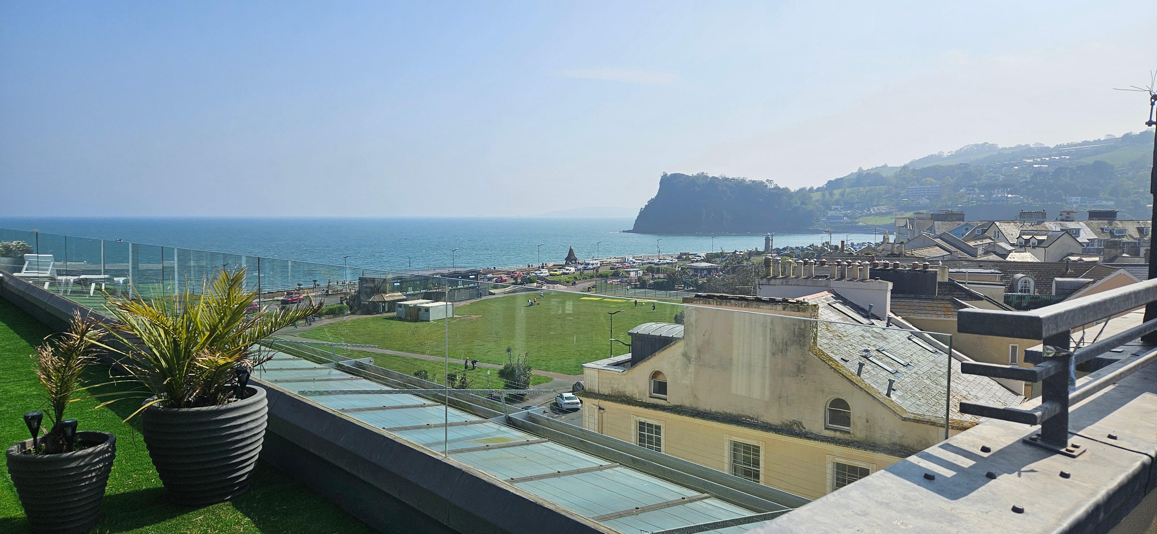 View from the terrace balcony