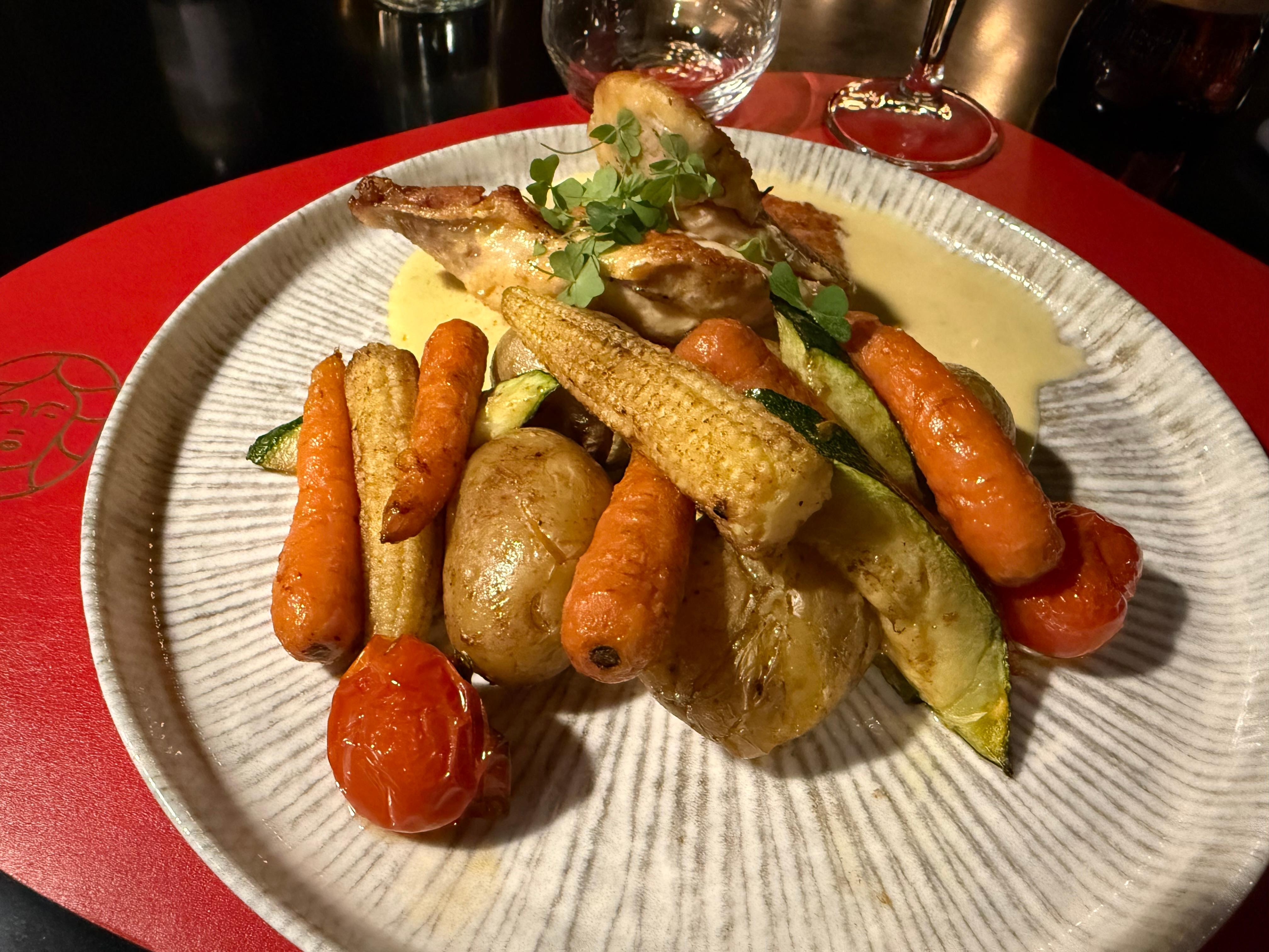 Amazing chicken dinner 