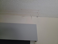 Peeling wallpaper