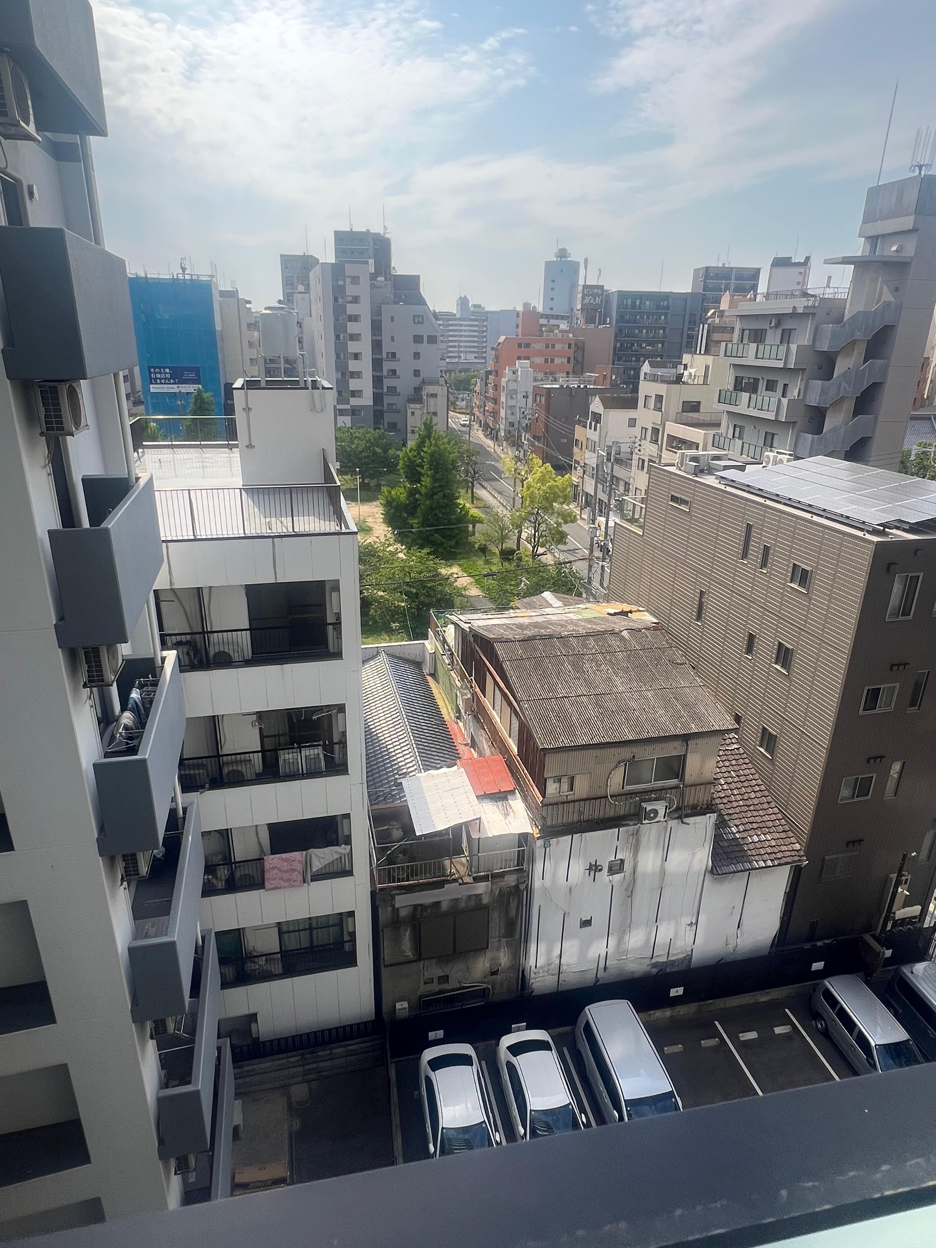 Hotel view from 7th floor 