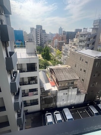 Hotel view from 7th floor