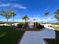Walkout to beach from resort