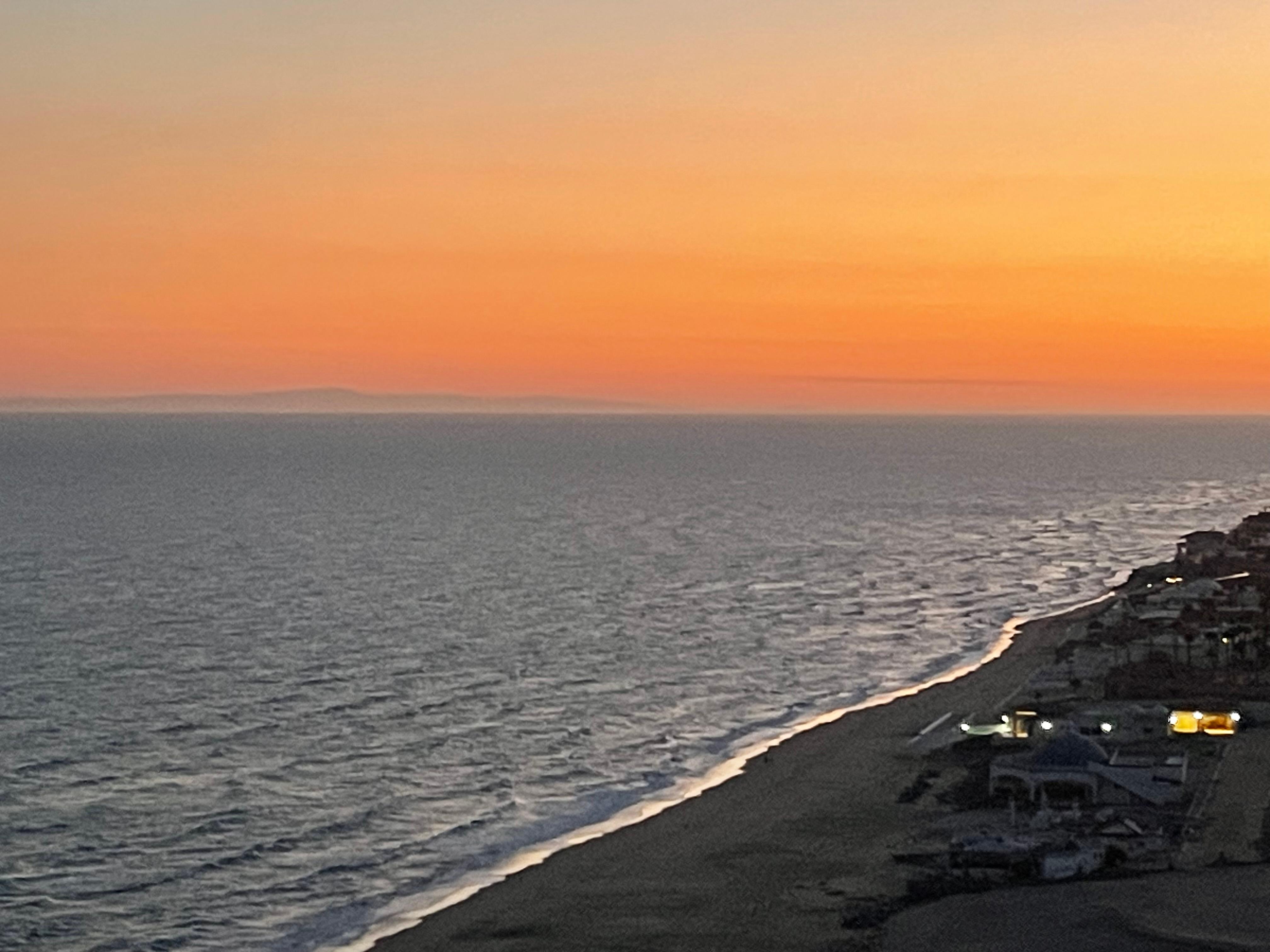 Another beautiful sunset from Tessoro!