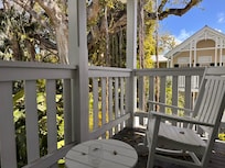 Our deck off bedtoom