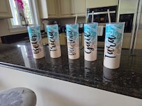 Kitchen with our cups